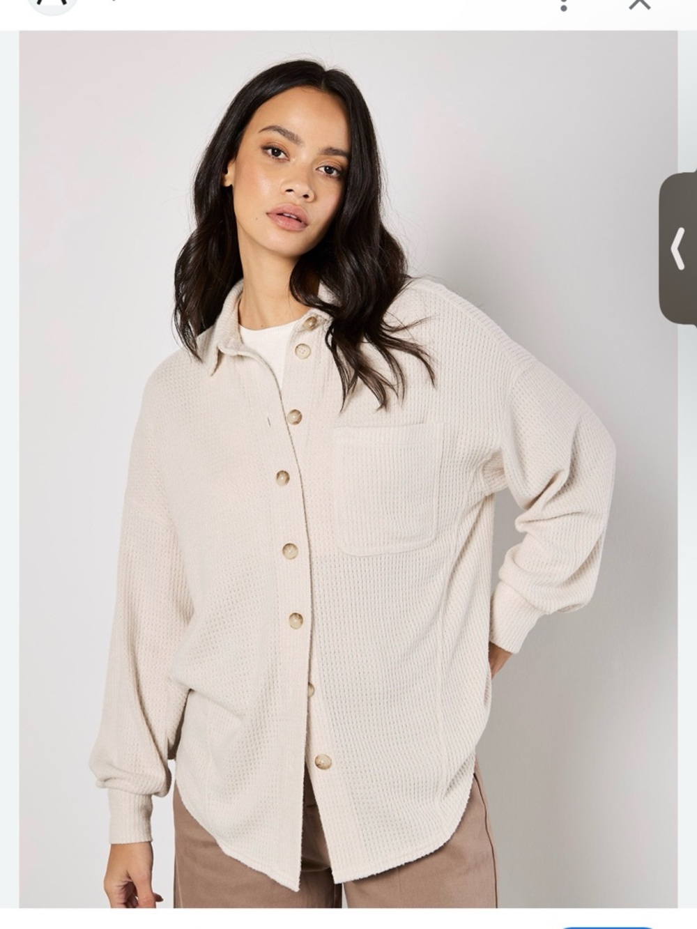NWT Waffle Knit